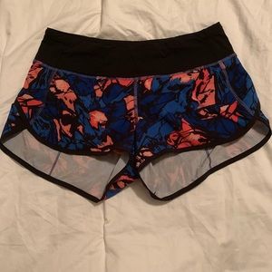 Lululemon speed shorts